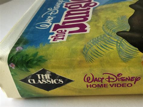 The Jungle Book Walt Disney Black Diamond The Classics Vhs 1991 Vhs