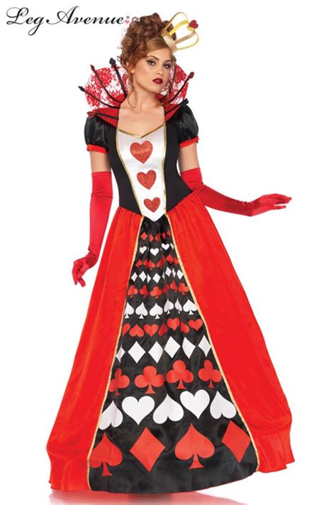 Costume Direct Red Queen Of Hearts Alice In Wonderland Womens Costume