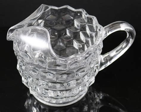 American Pattern Line No 2056 48 Ounce Pitcher Made By Fostoria Glass Co Fostoria Crystal