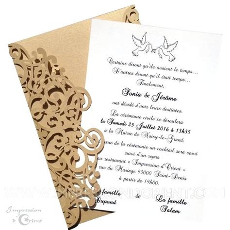 Invitation cards are the documents that are sent out either by the host or the organizer of a party. modele carte d invitation mariage gratuit - Modele de lettre type