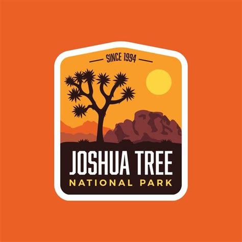 Joshua Tree National Park Sticker Etsy Joshua Tree National Park