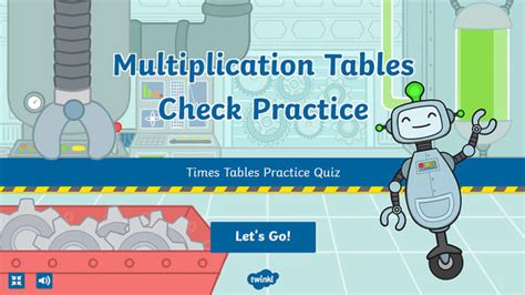 Mtc Multiplication Tables Check Practice Twinkl