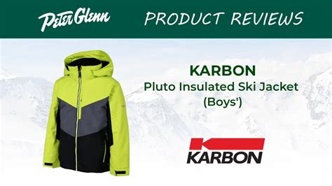 Karbon Pluto Insulated Ski Jacket Review Youtube