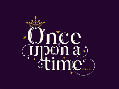 Once Upon A Time Once Upon A Time Lettering Craft Logo