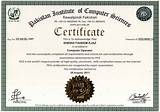 Certificate Educational Technology Images