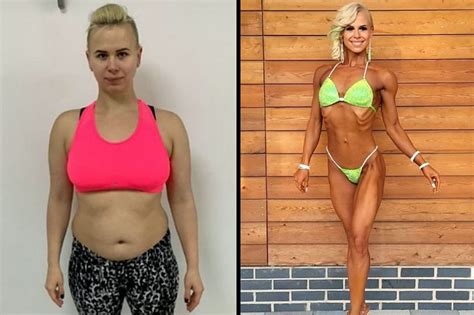 Mum Who Once Gorged On Mcdonalds Takeaways And Doughnuts Becomes Champion Bodybuilder