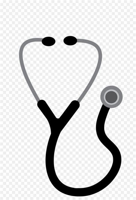 Best Hd Stethoscope Clip Art Black And White Image Free