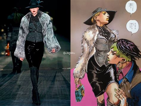 Fashionable Runway Outfits From Jojo S Bizarre Adventure