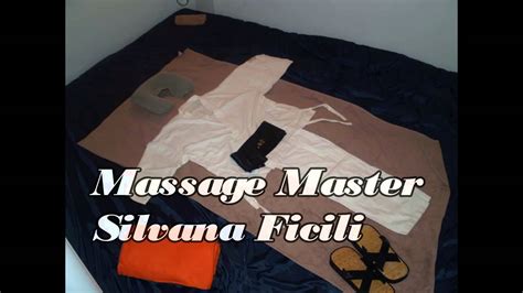 Massage Master Silvana Ficili Youtube