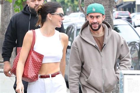 Kendall Jenner Beams As She Steps Out With Bad Bunny For Shopping Outing
