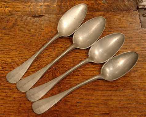 Collection Of Antique Pewter Spoons | 587354 | Sellingantiques.co.uk