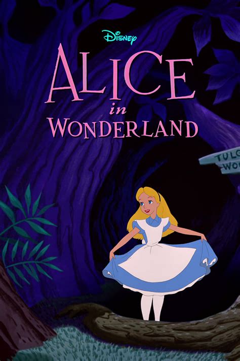 It was based on the alice books by lewis carroll. Alice in Wonderland (1951) - Posters — The Movie Database ...