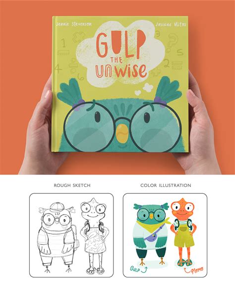 Gulp The Unwise Childrens Book Illustration On Behance