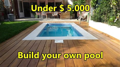 Build Your Own Pool Under 5000 Diy Swimming Pool Diy In Ground