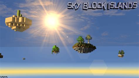 Sky Block Islands Minecraft Map