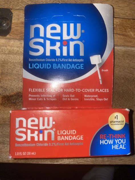 New Skin Liquid Bandage 1oz For Sale Online Ebay