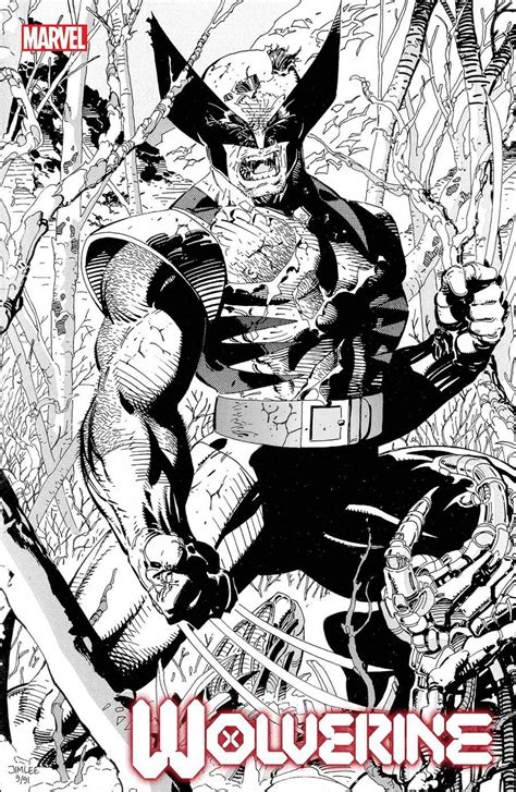 Wolverine 1 Jim Lee Art Comic Book Art Style Jim Lee