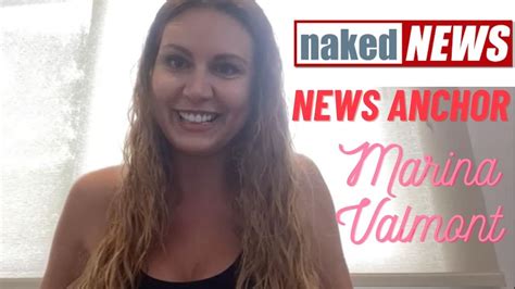 Naked News Host Marina Valmont March 2021 Youtube