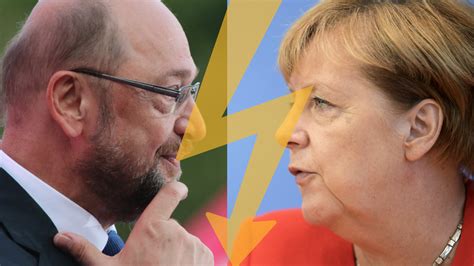 6 Fakten Zum Tv Duell Zwischen Angela Merkel Und Martin Schulz