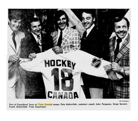 Team Canada 72 Roster And Sweater Unveiled