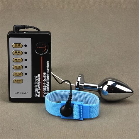 Electric Shock Anal Plugpenis Ring Mens Medical Themed Product Butt