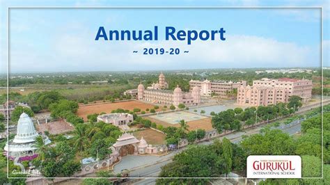 Annual Report 2019 20 Shree Swaminarayan Gurukul International School