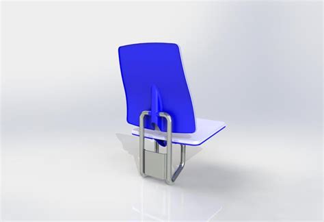 Stadion Chair 11 3d Cad Model Library Grabcad