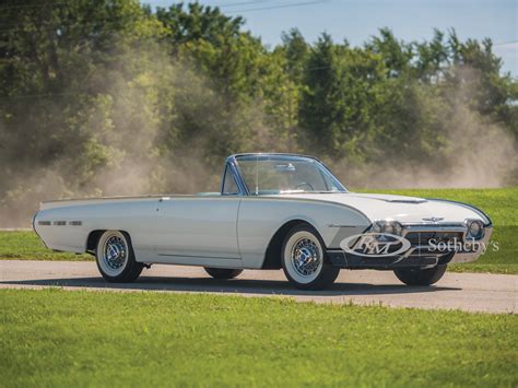 1962 Ford Thunderbird Convertible Hershey 2016 Rm Auctions