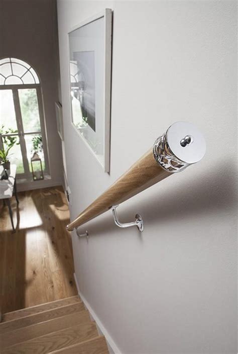 Fitting A Wall Mounted Handrails To Your Staircase Is An Easy Diy Job