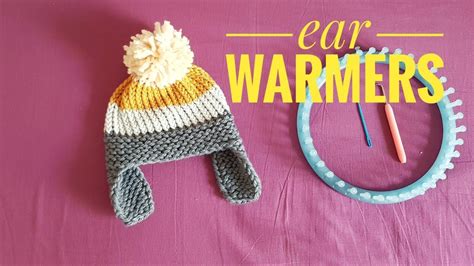 How To Start An Ear Warmer Hat Diy Tutorial Youtube Loom Knitting