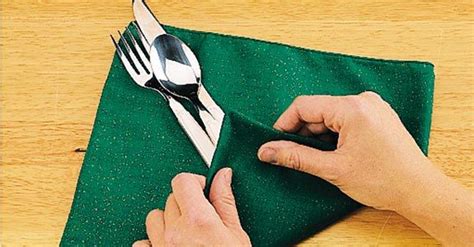 Charles the butler teaches us several different ways to fold napkins. How to Fold a Napkin 7 Easy Ways | Paper napkin folding ...
