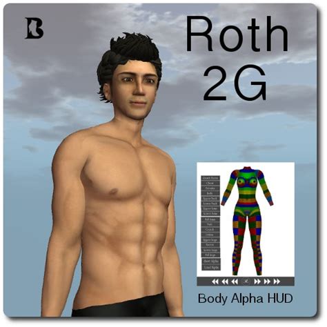Second Life Marketplace Mesh Roth 2g Bento Hands Head And Body Alpha Hud