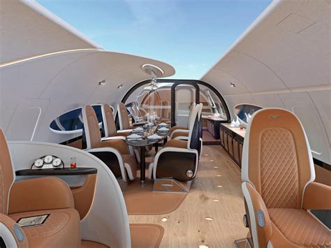 This Private Jet Has The Equivalent Of A Moonroof Architectural Digest