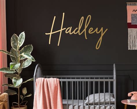 Personalized Name Wall Decal Custom Wall Sticker Kids Name Etsy