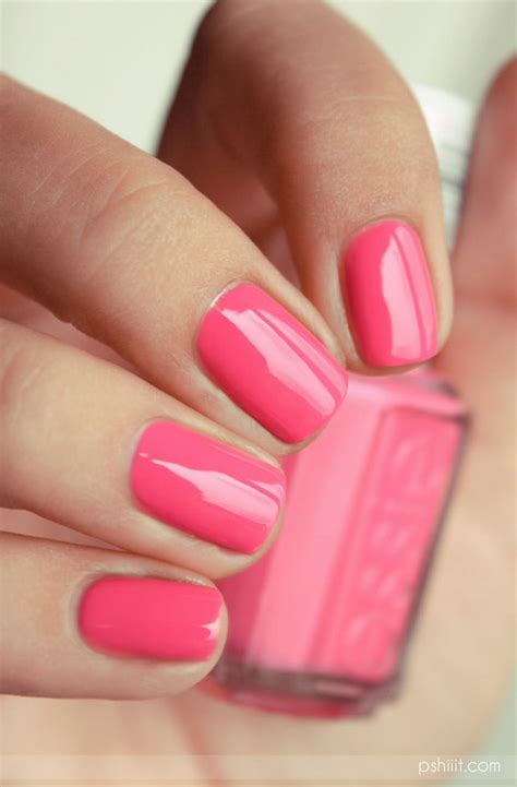 Think Pink And Make A Fashionable Statement With Essie Nail Polish