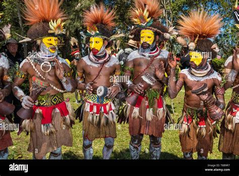 Papua New Guinea Western Highlands Province Wahgi Valley Mount Hagen Region Traditional