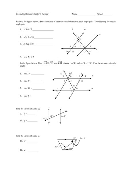33 Geometry Chapter 3 Test Answers Moiradarragh