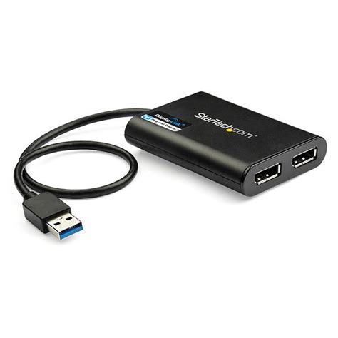StarTech Com Adaptateur USB Vers Double DisplayPort K Hz DisplayPort Garantie Ans LDLC