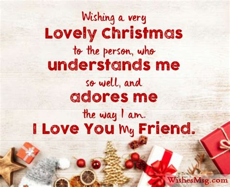 You have to spend time with family at christmas, but you get to send your friends cards. 90+ Christmas Wishes For Friends and Best Friend | WishesMsg