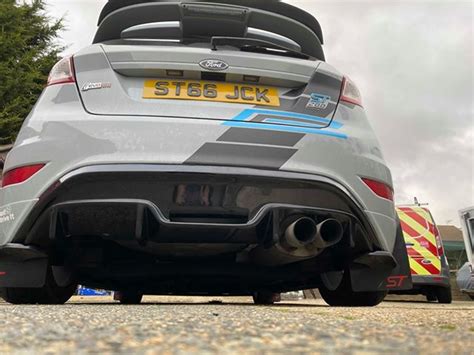 Ford Fiesta Mk75 St Zetec S Rear Diffuser Es Design Extremestyledesign