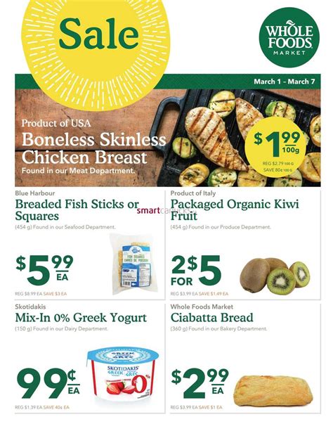 Whole Foods Market On Flyer March 1 To 7