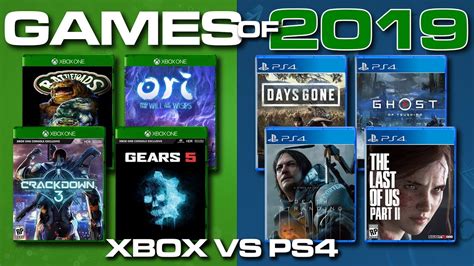 Games Of 2019 Ps4 Vs Xbox One Game Leaks And Exclusives