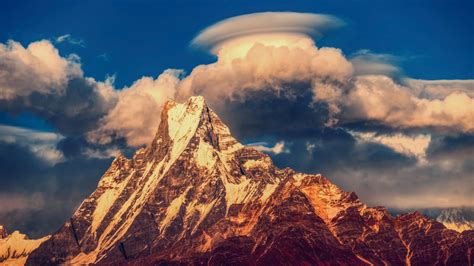 Himalayas Mountain Amazing Landscape From Nepal