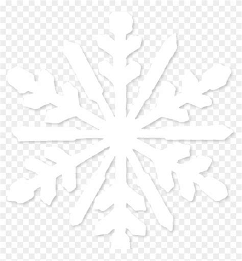 Snowflake Border Clipart White Snowflake Clipart Transparent Clip