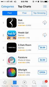 App Store 39 S Top Charts Now Shows Fewer Apps For Performance Reasons
