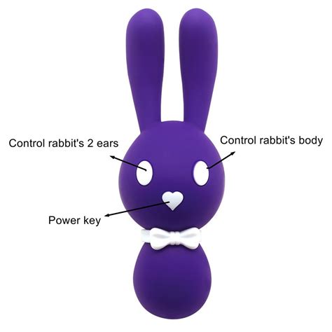 China Waterproof 3 Motors Cute Rabbit Vibrator 10 Speed Modes Stimulate Clitoral Couple Flirting