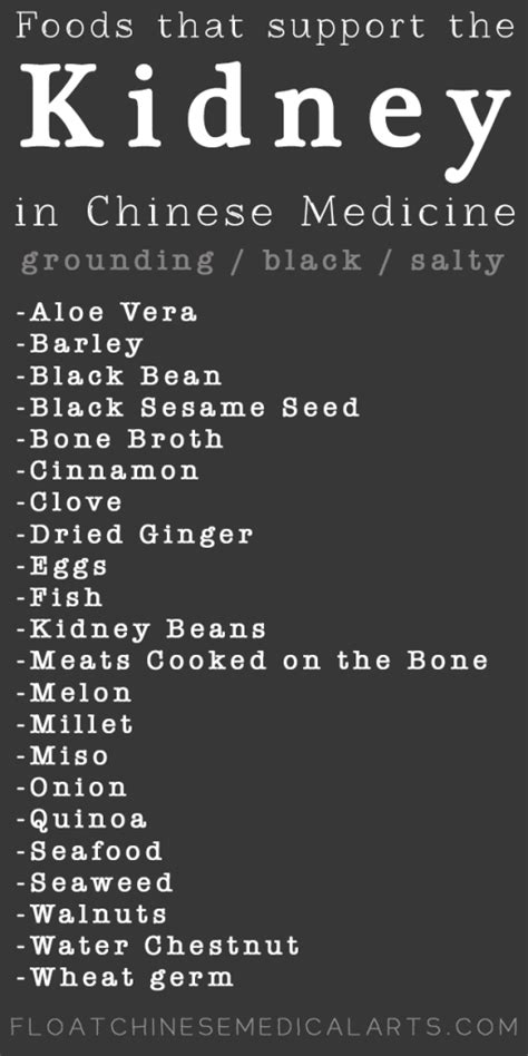 FOODS FOR THE KIDNEY