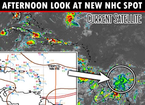 Mike S Weather Page On Twitter Current Look At The New Nhc Spot To Watch Se Of The Lesser