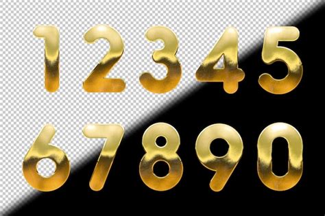 Free Psd Golden Balloon Numbers