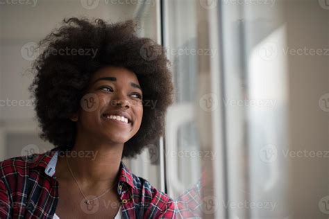 Portrait Of A Young Beautiful Black Woman 10975893 Stock Photo At Vecteezy